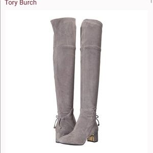 COPY - Tory Burch new, no box, OTK grey boot, 8.